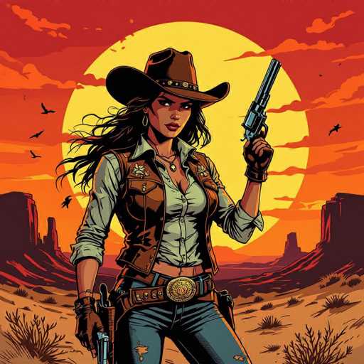 AI-Generated Comics woman
